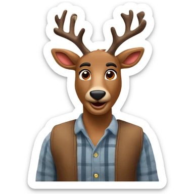 Rudolph, the rednosed reindeer  ￼ sticker