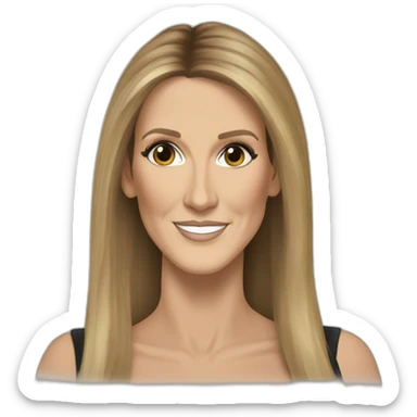Céline dion sticker
