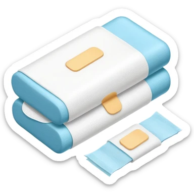 one time usages bandages sticker