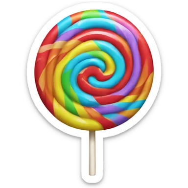 Lollipop sticker
