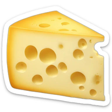 Cheese sticker