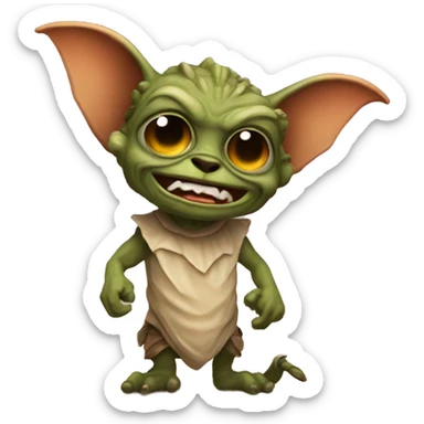 Gremlin with desert sticker