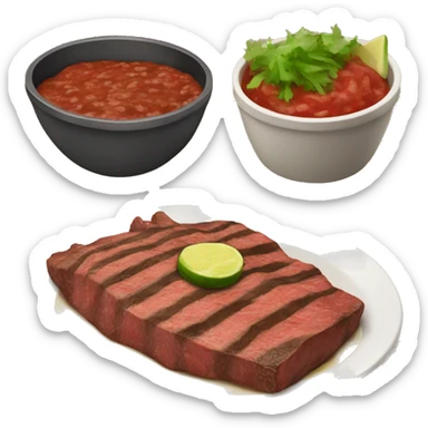 Carne asada sticker