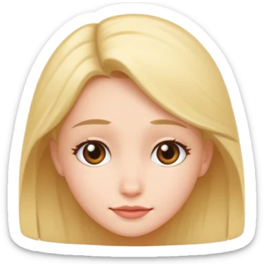 shy and flirty sticker