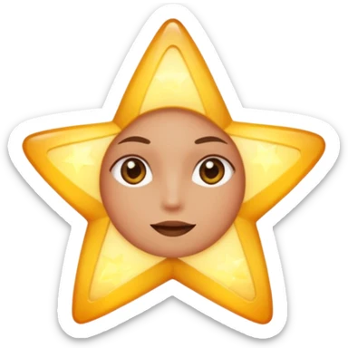Real star with a full body sticker