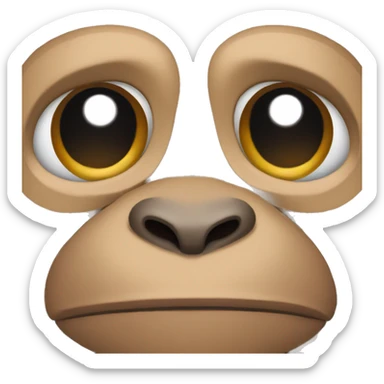 monkey sticker