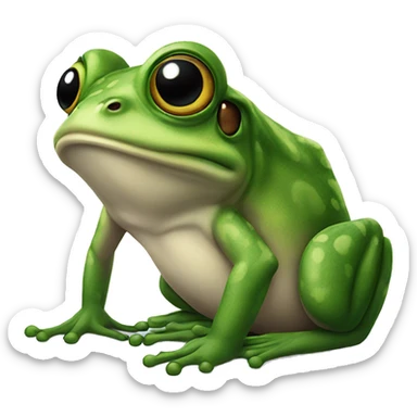 Harry Potter frog sticker