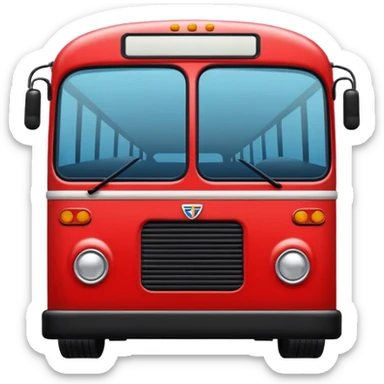 Crea un emoji de transporte público sticker