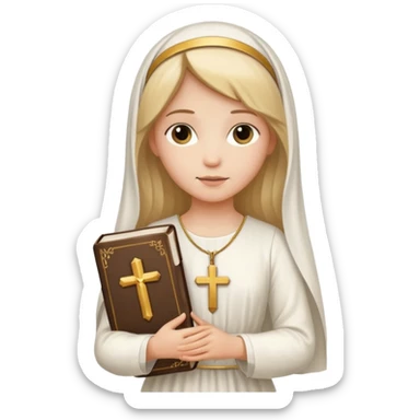 Girly girl gospel biblia  sticker
