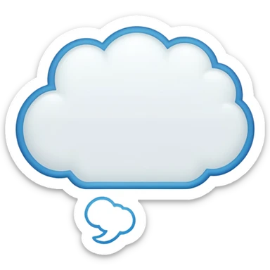 so i want to show a context sentence "what do you think"
 sticker