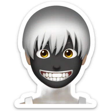 Kaneki Ken qui mange sticker