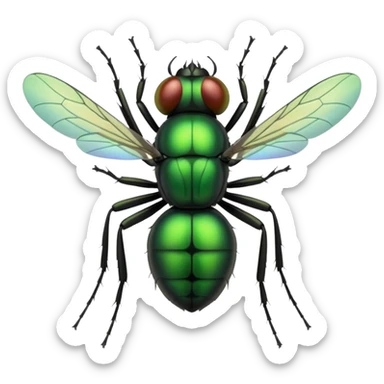 a fly sticker