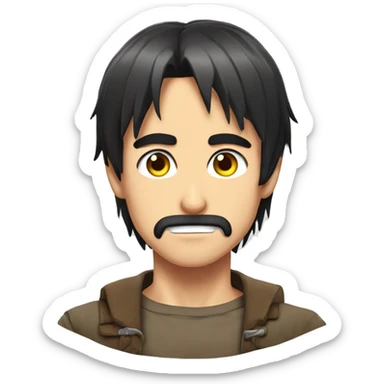EREN BEGE YAZAN T SHİRT sticker