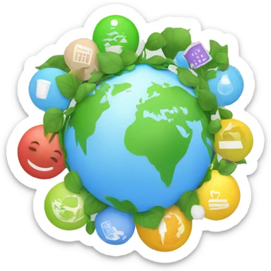 sustainable development goals sticker