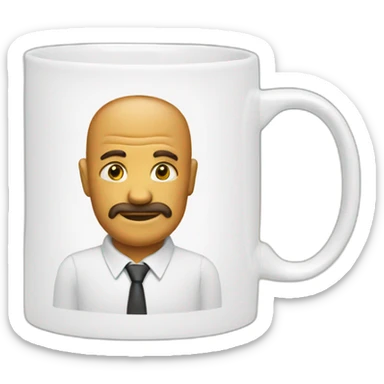 worlds best boss mug sticker