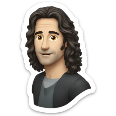 jonathan glazer director long hair head sticker