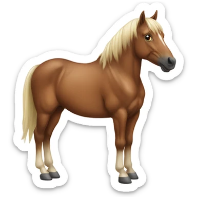 Horse sticker