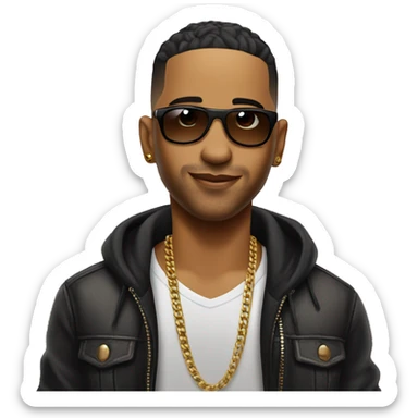 reggaeton singer sticker