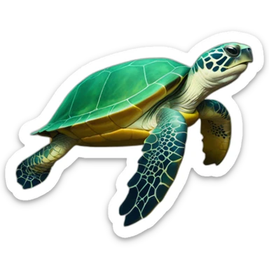 tortue Marine sticker