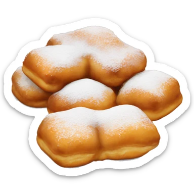 beignets sticker