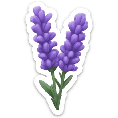 Lavender sticker