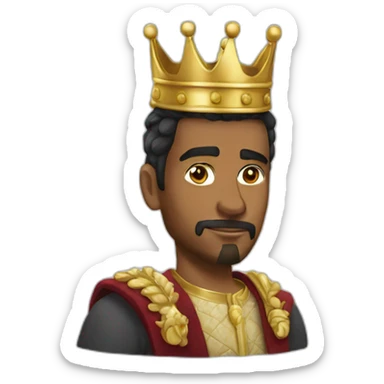 King nasir sticker