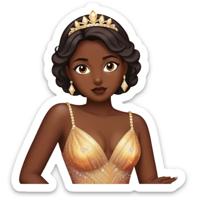 “diva” female sticker