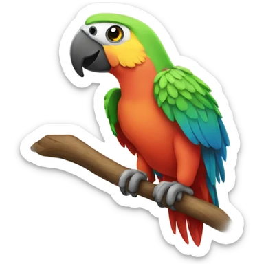 parrot sticker