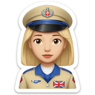 amelia from Pathway the uk governement game sticker