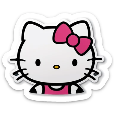 Hello kitty  sticker