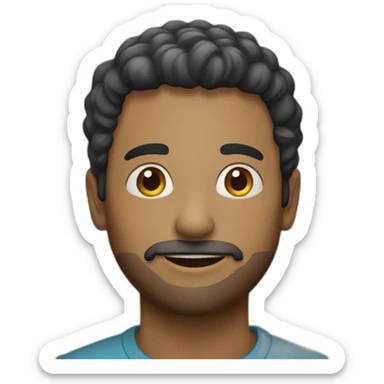 Personne qui monte sur quelqu'un sticker