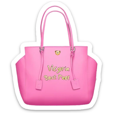victoria secret bag sticker