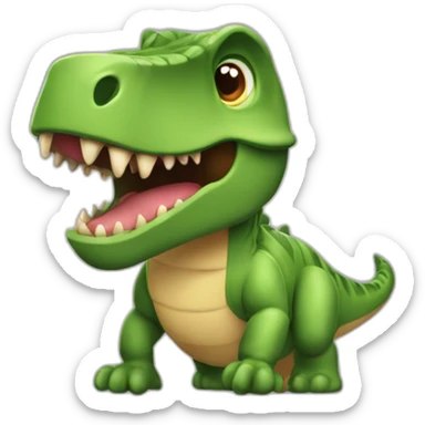 MUSCULOSO COM MASCARA DE DINOSSAURO sticker