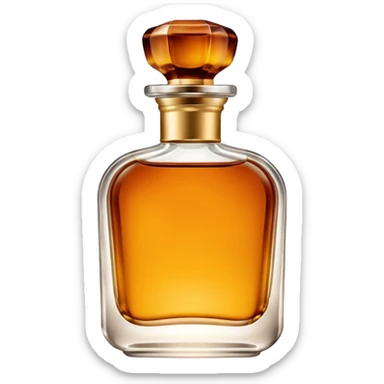 fragrance bottle sticker