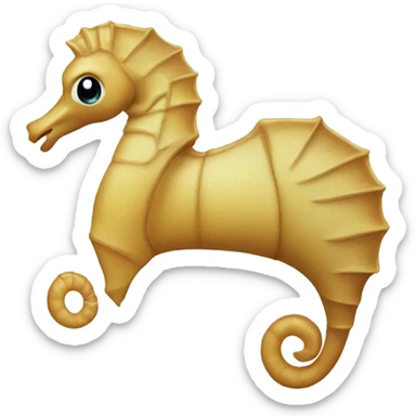 Sea horse emoji sticker