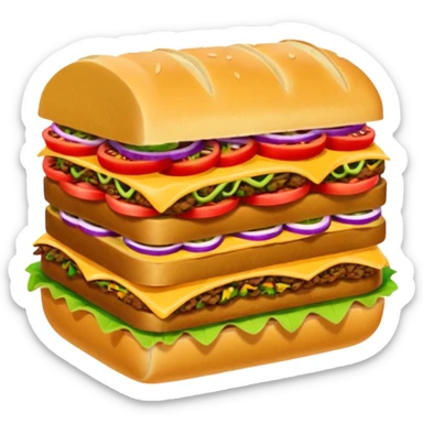 Mexican tortas sticker