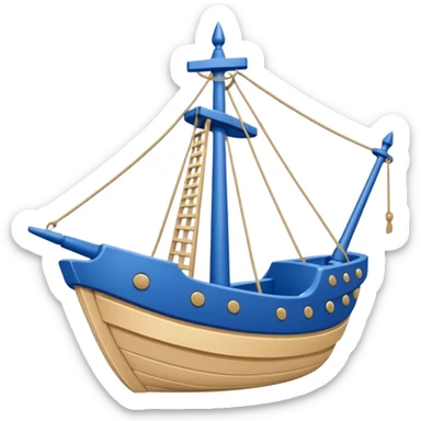 emoji di un cavalluccio marino blu sticker