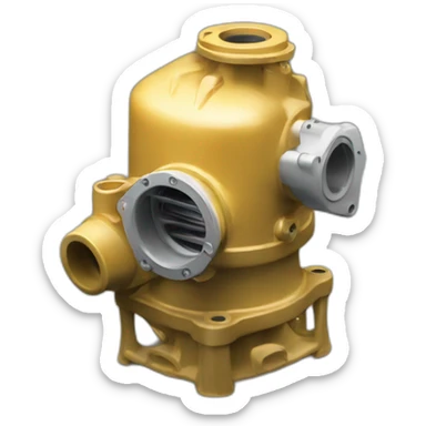 hot water pump housing sticker