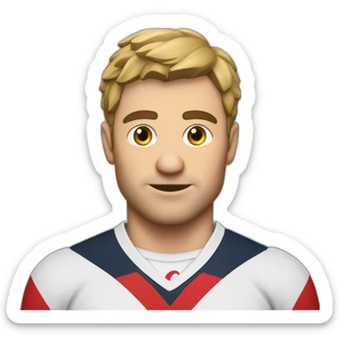 Rugbyman georgia sticker