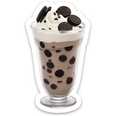 Oreo boba sticker