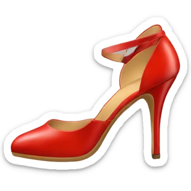 Red bottom heels sticker