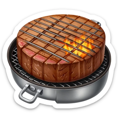bbq steak sticker