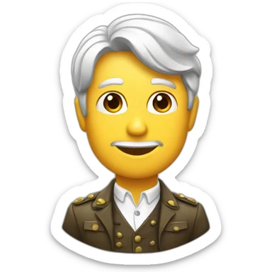 Vermouth white sticker