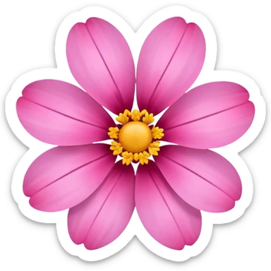 Pink version of this flower 🌺  sticker