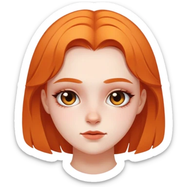 Valeska clean girl sticker