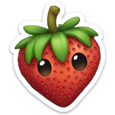 fresas sticker