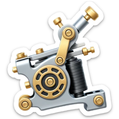 maquina de tatuajes sticker