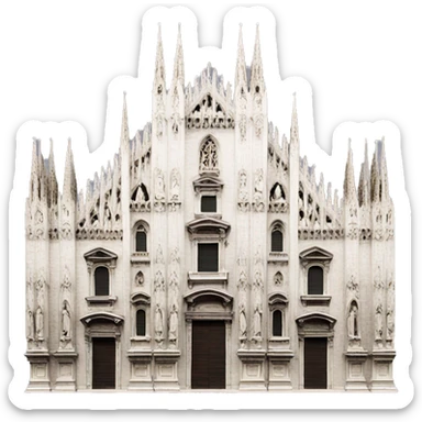 Duomo di milano sticker