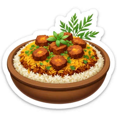 Biriyani sticker