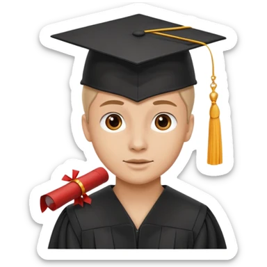 hawk graduate college sticker